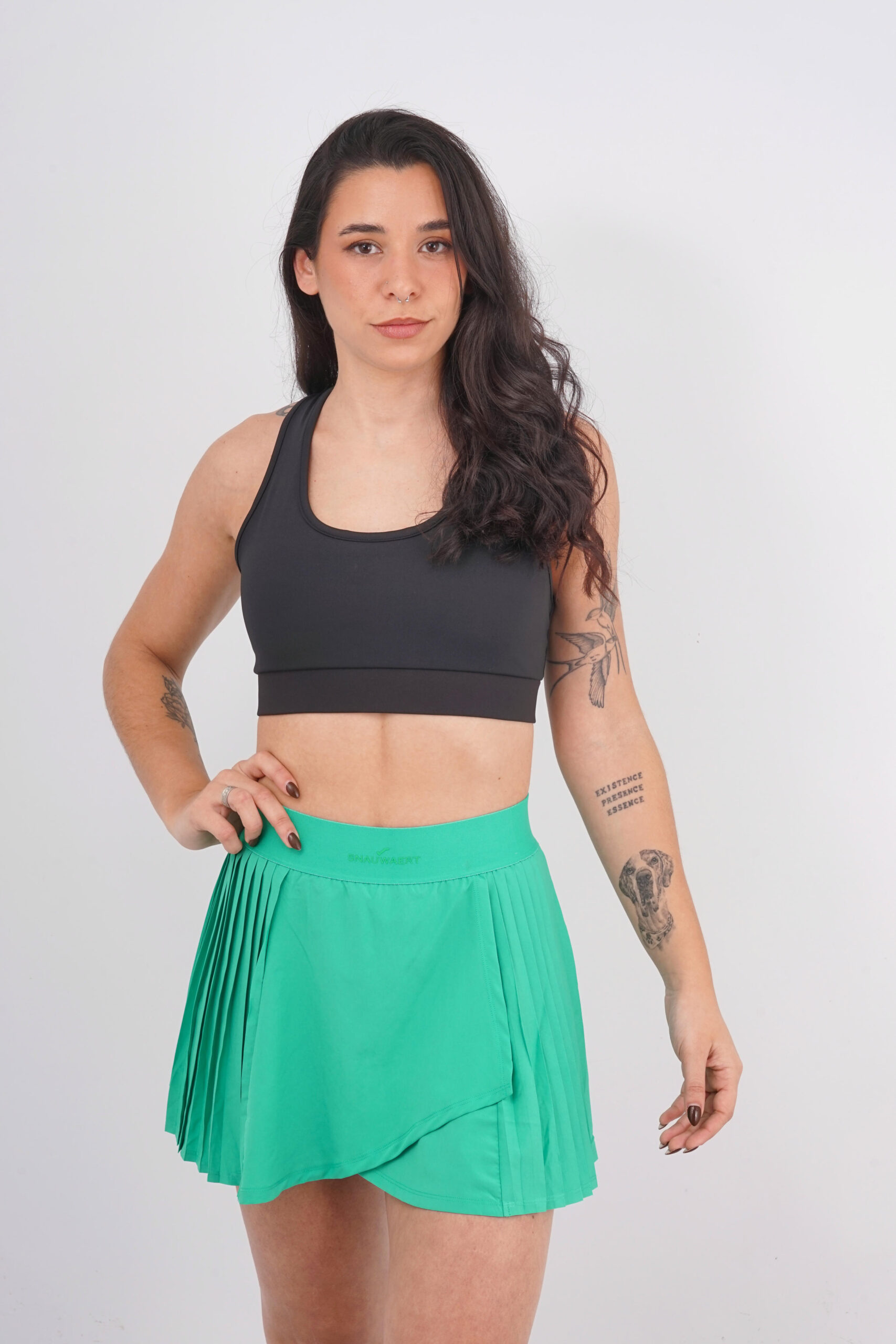 POLLERA PLISA